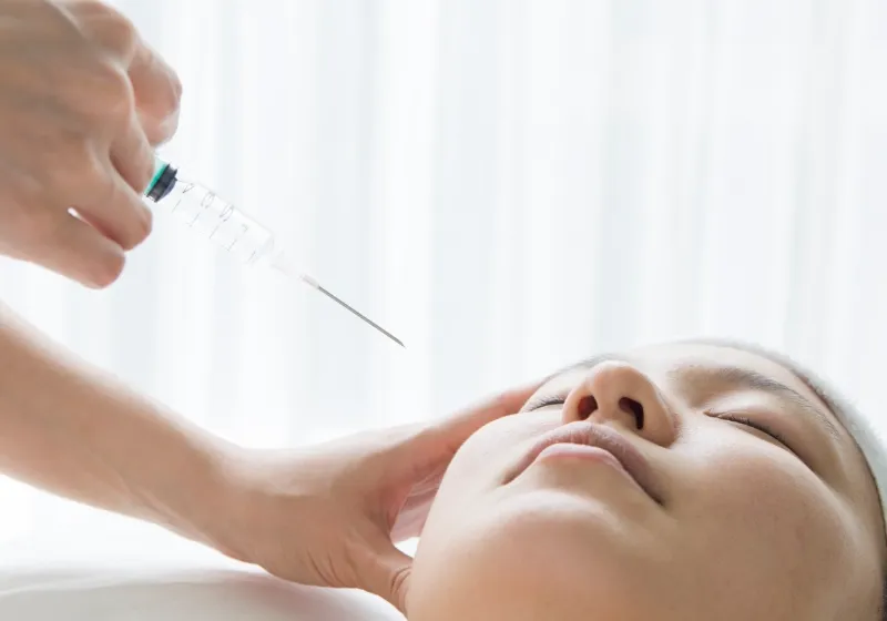 ボツリヌストキシン治療の流れ3 施術