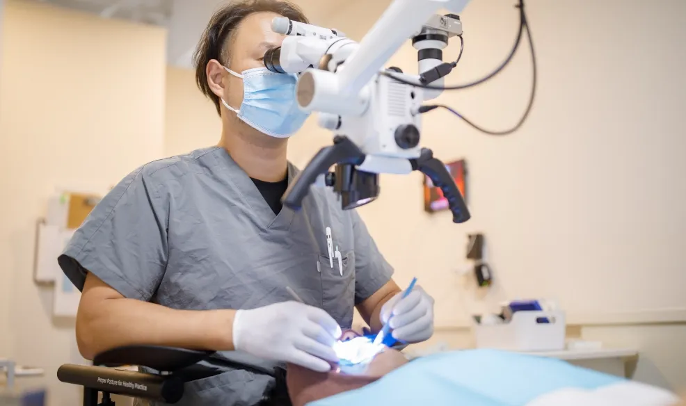 痛みを抑え抜かない治療のイメージ