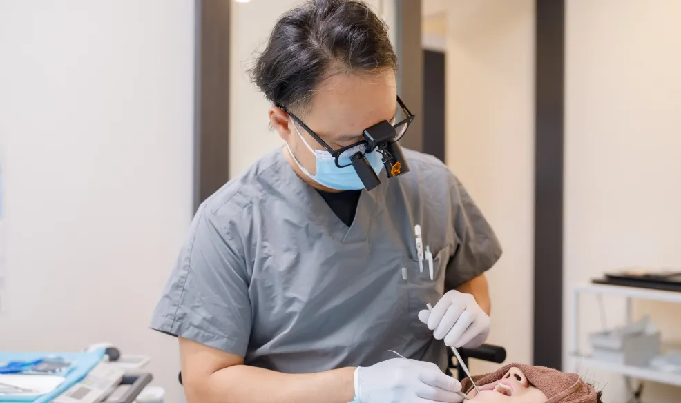 インプラント周囲炎の治療についてのイメージ