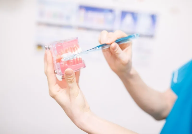 OHI(ブラッシング指導)のイメージ